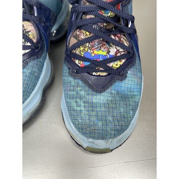 Nike LeBron 19 Athletic Shoes ‘Fast Food - Dutch Blue’ Size 9 main image 7